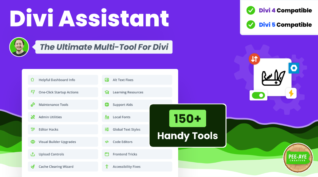 Official Divi Assistant product image published by Pee-Aye Creative