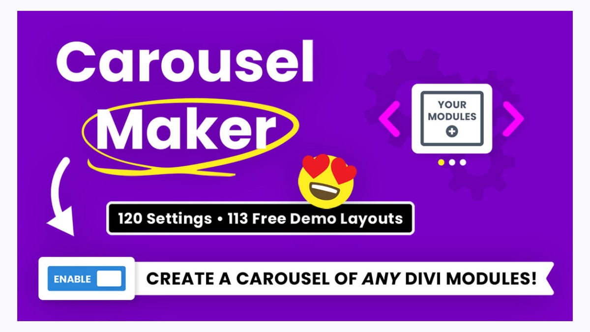 Divi Carousel Maker